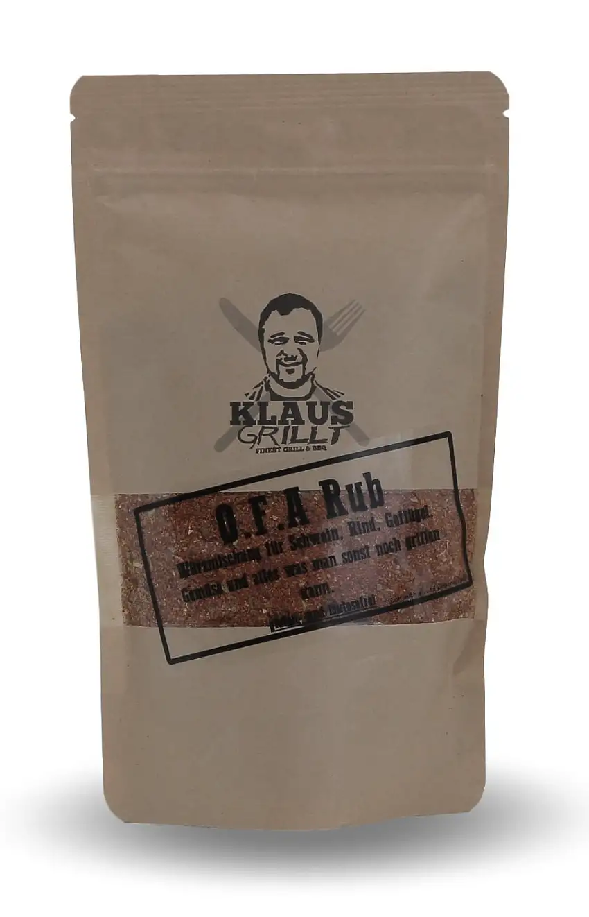 Klaus grillt O.F.A. Rub, 1er Pack (1 x 250 g)