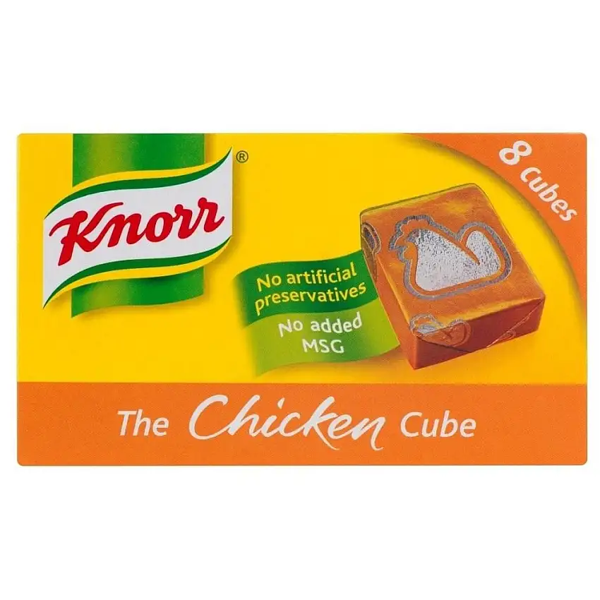 Knorr Cubes Lizenz Chicken (8x10g) - Packung mit 6