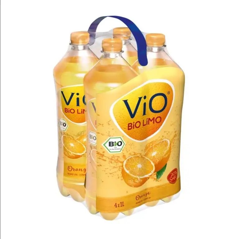 ViO BiO Limo Orange, EINWEG (4 x 1,0 l)