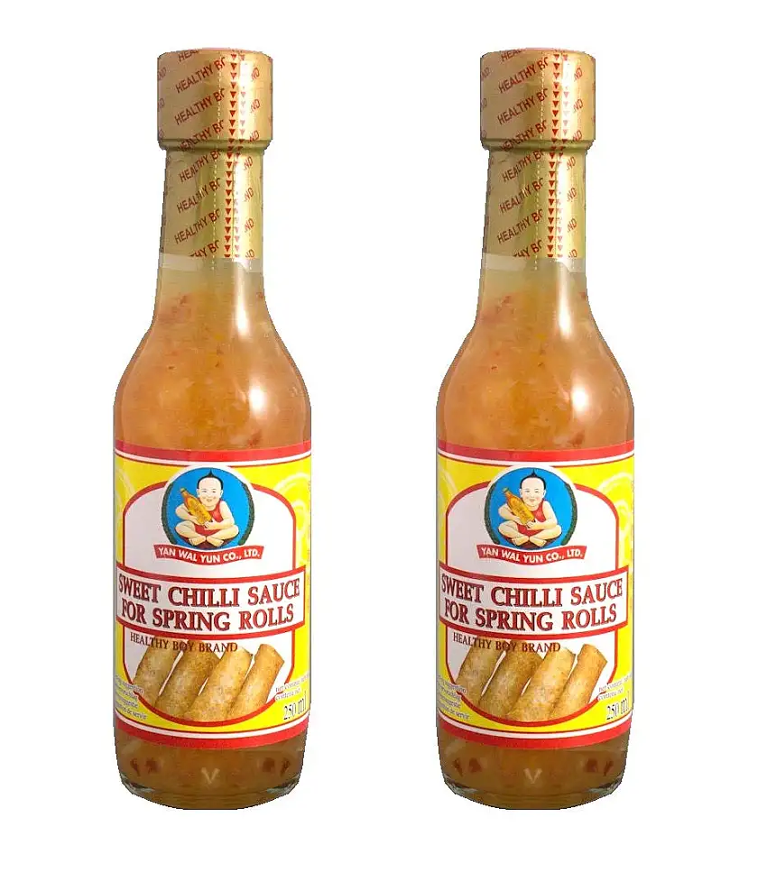 Pamai Pai® Doppelpack Chilisauce für Frühlingsrollen 2 x 250ml Süße Chili Chilli Sauce