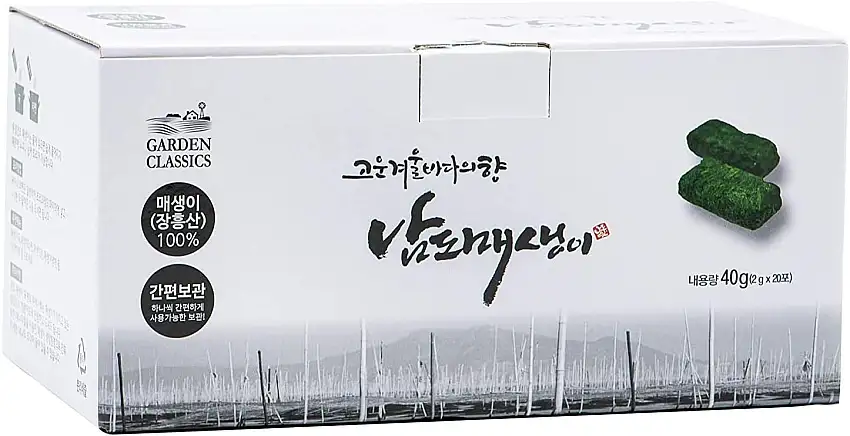 [20 Packs] Freeze Dried Seaweed Fulvescens 2g x 20, Vegan Getrocknete Gemüse, Kochen Gesunde Koreanische Essen, Südkorea Premium Qualität, Koreanische Lebensmittel