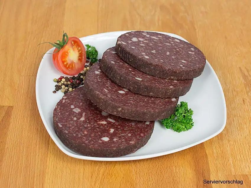Möpkenbrot/Wurstebrot mit Schrot 2 Packungen zu 4 Scheiben 400g - Original westfälisch Möpkenbrot Ringhoff