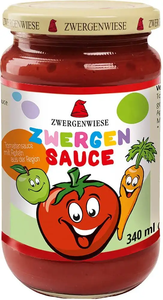 Zwergenwiese Bio Zwergen Sauce (6 x 340 ml)