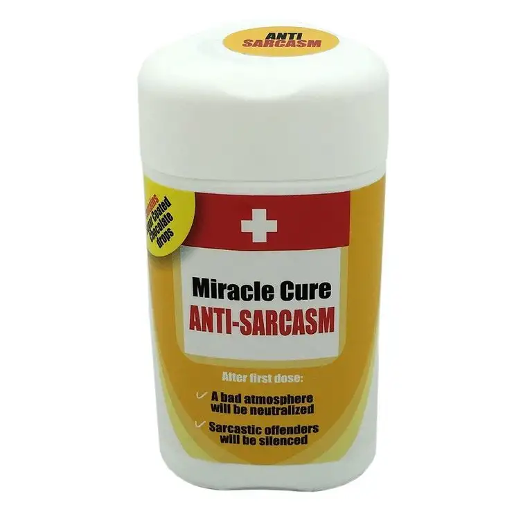 Anti-Sarcasm Schokolade Tropfen