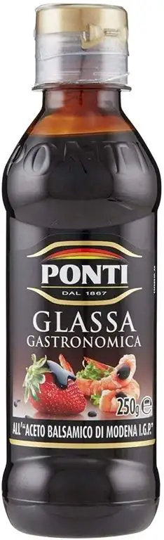 3x Ponti Glassa Gastronomica 'Balsamicocreme', 200 ml