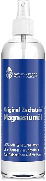 Magnesiumöl von Naturversand 500ml | Magnesium-Spray aus original Zechstein Inside Magnesiumchlorid Natursole