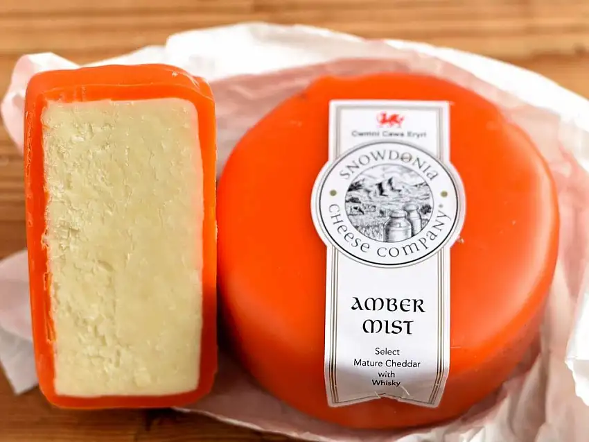 Cheddar Amber Mist - Verfeinert mit Whisky - Stück 200g
