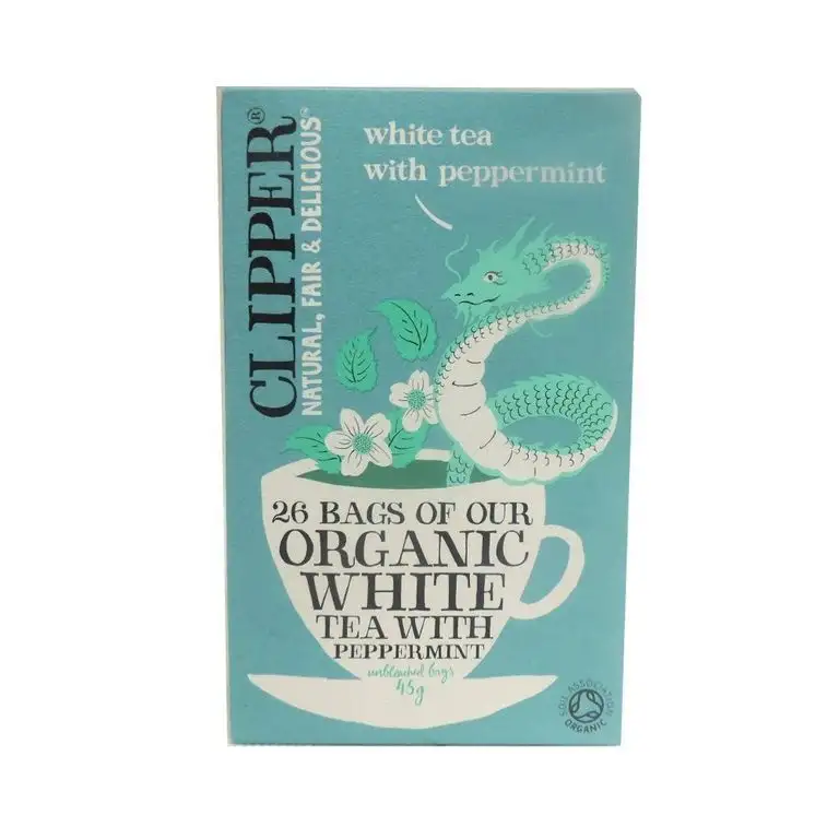 Clipper | White Tea with Peppermint | 3 x 26 bags
