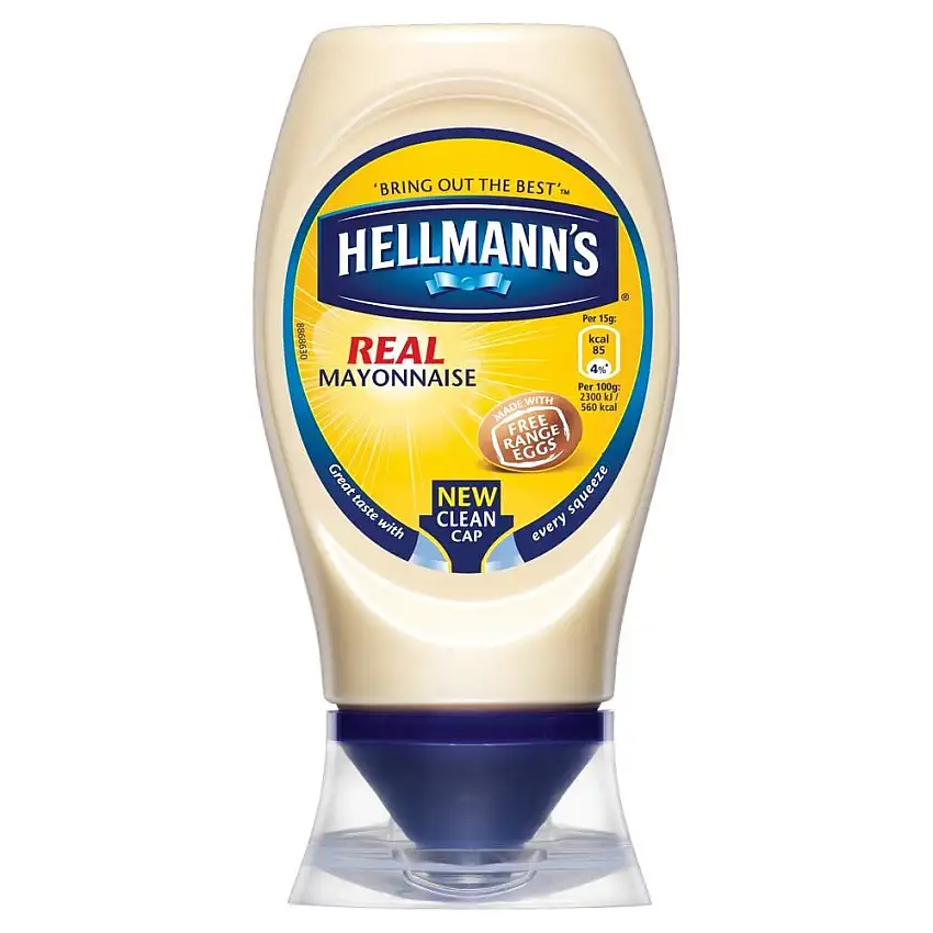 Hellmanns echte Squeezy Mayonnaise - 250ml x 2 Doppelpack