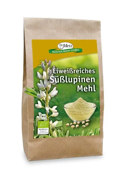 Dr. Metz Bio Süßlupinen-Mehl Vegan 500g