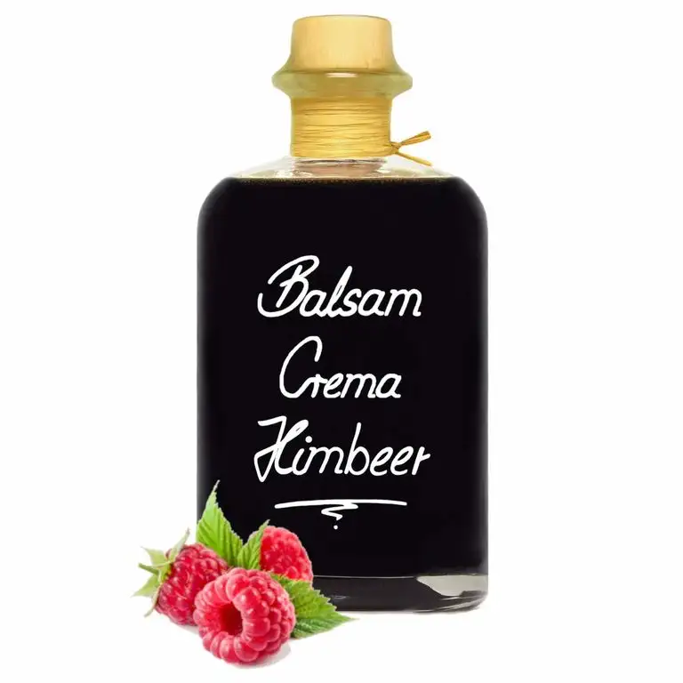 Balsamico Creme Himbeer 0,5L 3% Säure mit original Crema di Aceto Balsamico di Modena IGP