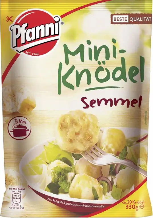 Pfanni Mini Semmelknödel, 7er-Pack (7 x 330 g)