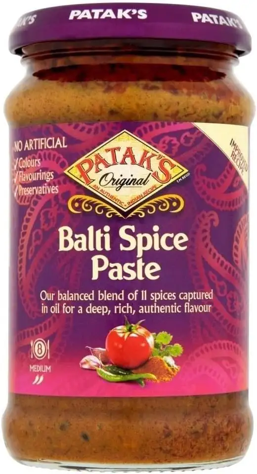 Patak-Medium Balti Curry Paste (283g) - Packung mit 2