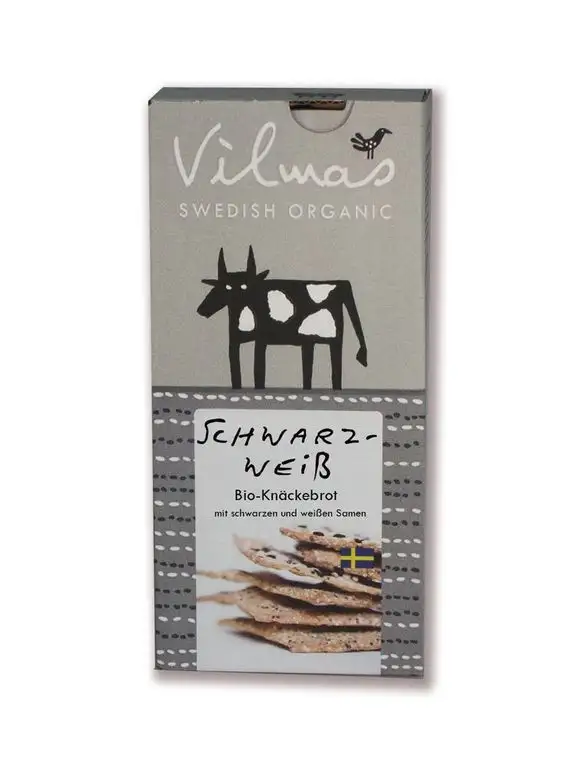 Vilmas Vilmas Black & White Knäckebrot