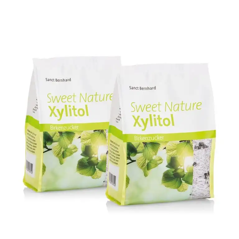 Sanct Bernhard Xylitol Birkenzucker Sweet Nature natürliche, pflanzliche Süße aus Birken- und Buchenholz, Inhalt 1 kg