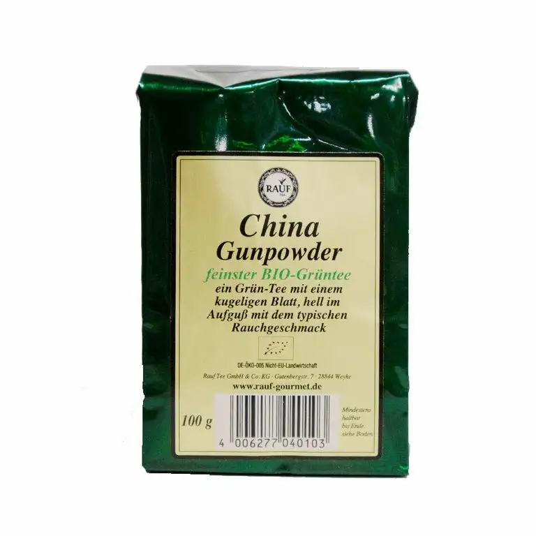 Rauf Tee Grüner Tee-China Gunpowder -2x100g