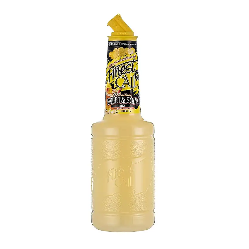 Finest Call Sweet & Sour Premium Bar Essential, für die Herstellung von Cocktails, 1 l