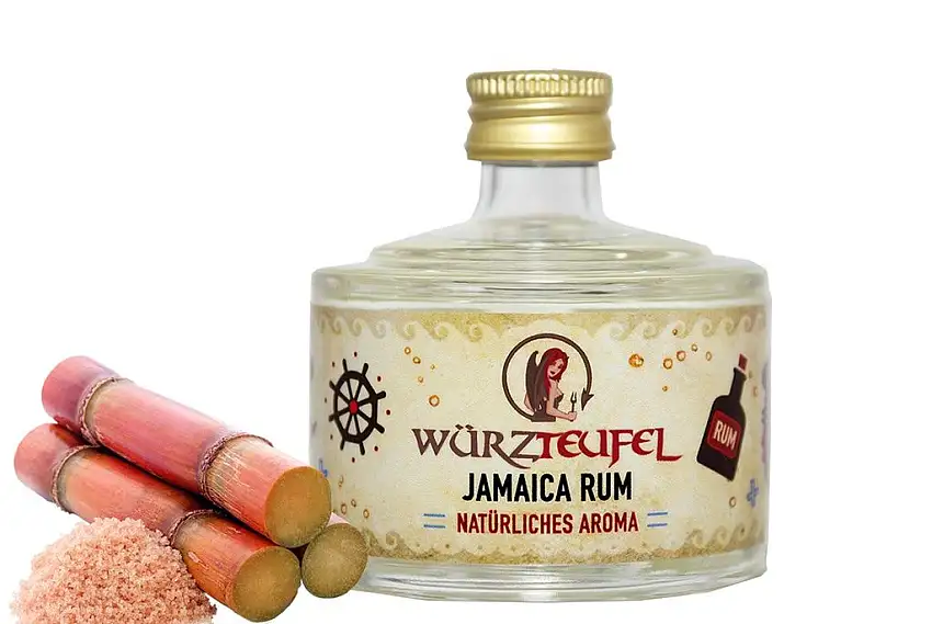 Jamaica - Rum, natürliches Jamaica RUM - AROMA zum Backen & Kochen. Fläschchen 40 ml.