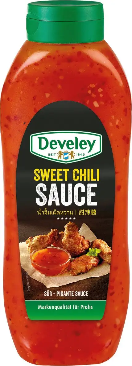 Develey Sweet Chili Sauce, 1er Pack (1 x 875 g)