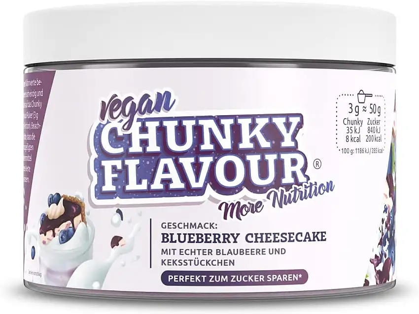 MORE NUTRITION Chunky Flavour - Blueberry Cheesecake 250g