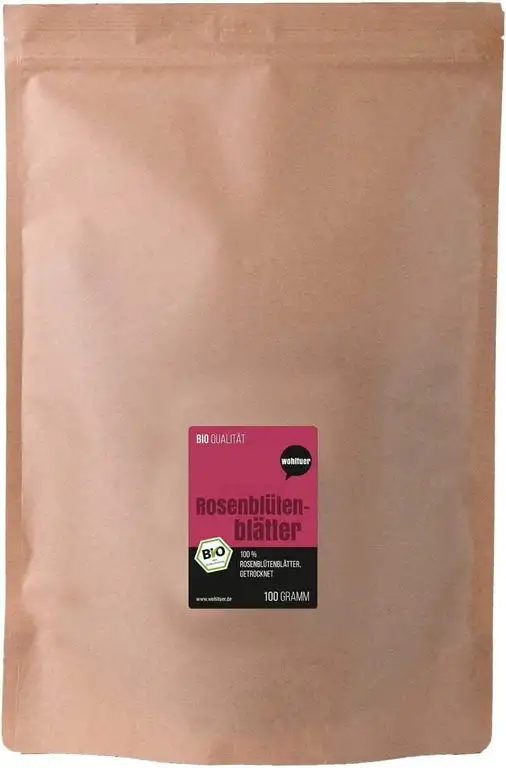 Wohltuer Bio Rosenblütenblätter Tee 100g