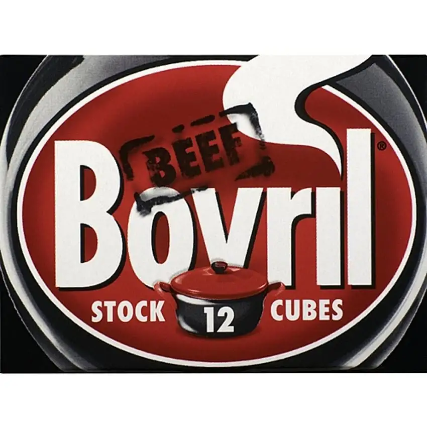 Bovril Lizenz Cubes Beef (12x6g) - Packung mit 2