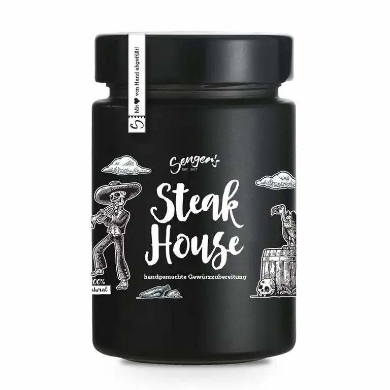 Sengers BBQ Steak Gewürz, Grillgewürz Steakpfeffer 100g