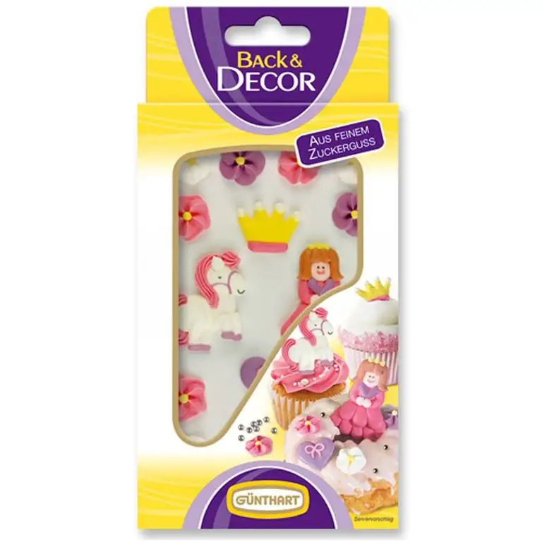 Günthart Zucker - Prinzessinnen Set, 5 er Pack ( 5 x 85 g)