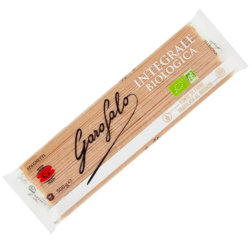Garofalo Bio Vollweizen-Spaghetti 500 g, 1er Pack (1 x 1 Stück)
