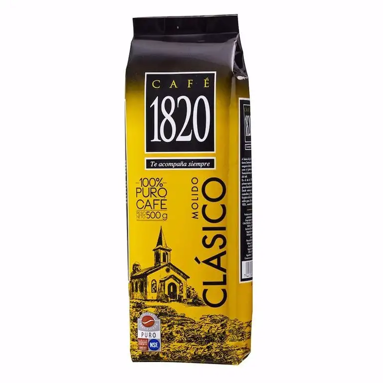 Cafe 1820 - Costa Rican Ground Coffee - 500 grams.