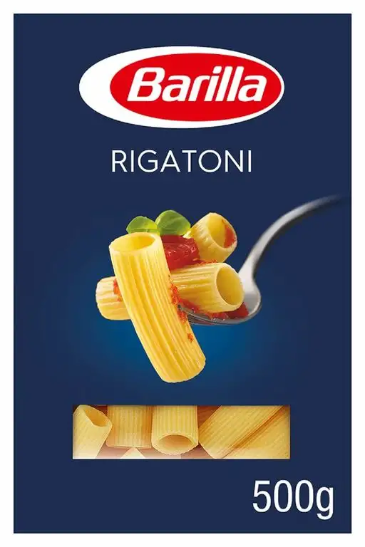 Barilla Pasta Rigatoni n. 89, 500 g