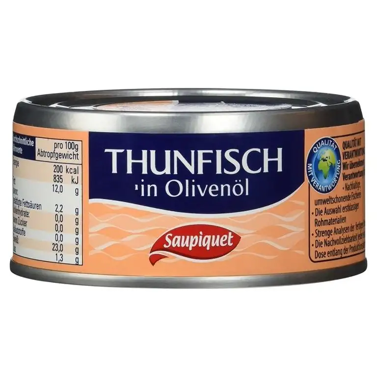 Saupiquet Thunfischstücke in Olivenöl, 140g