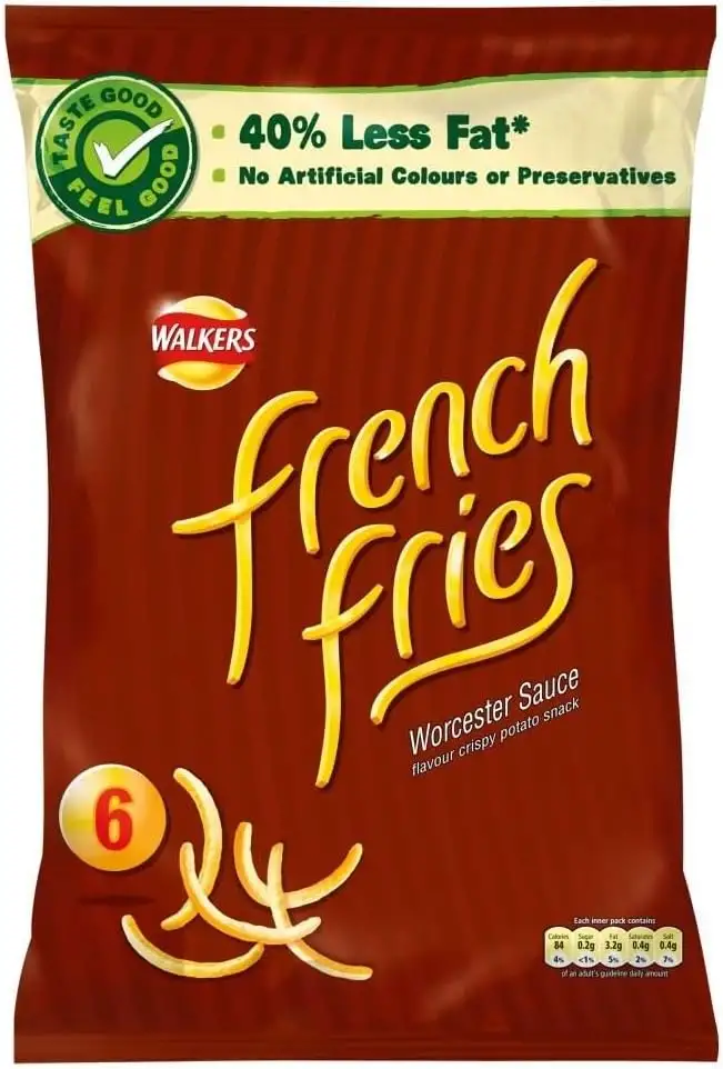 Wanderer Französisch Frites - Worcester Sauce (6X19G)