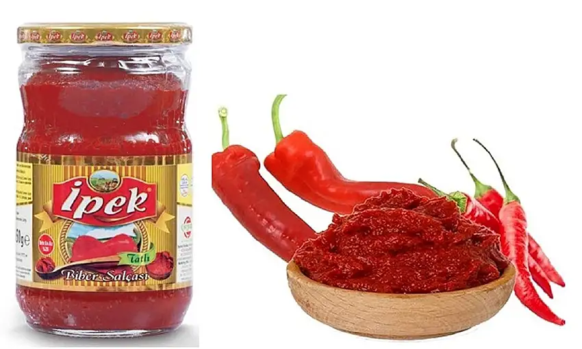 İpek Paprikamark Paprikapaste Süß Tatli Biber Salcasi 650 gr