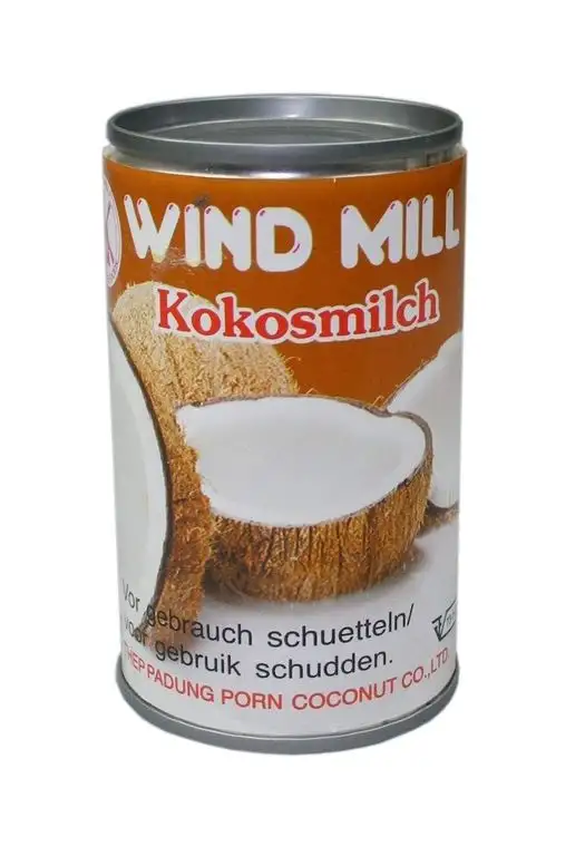 [ 165ml ] WINDMILL Kokosmilch / Coconut Milk / Cocosmilch