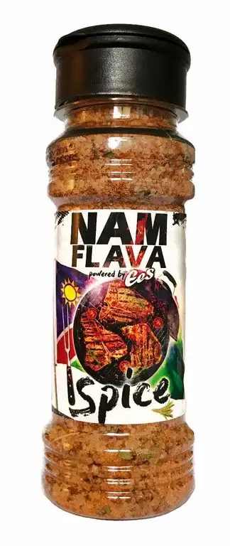 NamFlava Grillgewürz von EES - Namibisches Grillgewürz mit naturreinem Meersalz | Koriander, Paprika, Petersilie, Knoblauch, Zwiebeln und ganz viel NamFlava - namibisches Aroma | 150 g