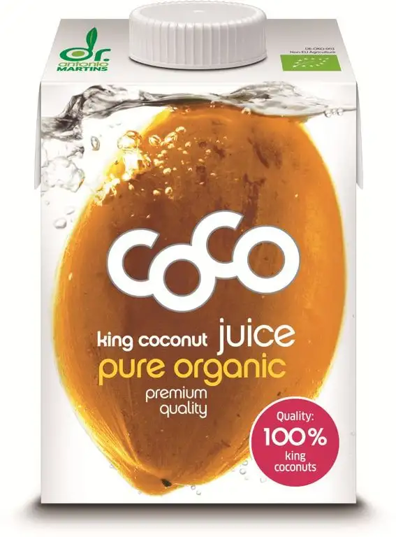 Dr. Antonio Martins Bio Dr. Antonio Martins Coco Juice Pur KING Coconut (6 x 500 ml)