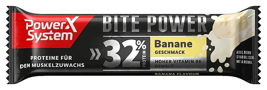 Power System High Protein Bar, Banane (24 x 35 g)