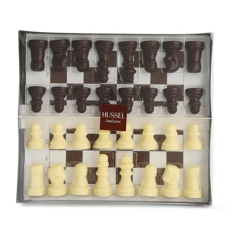 Confiserie Hussel Schachspiel aus Schokolade, 150 g
