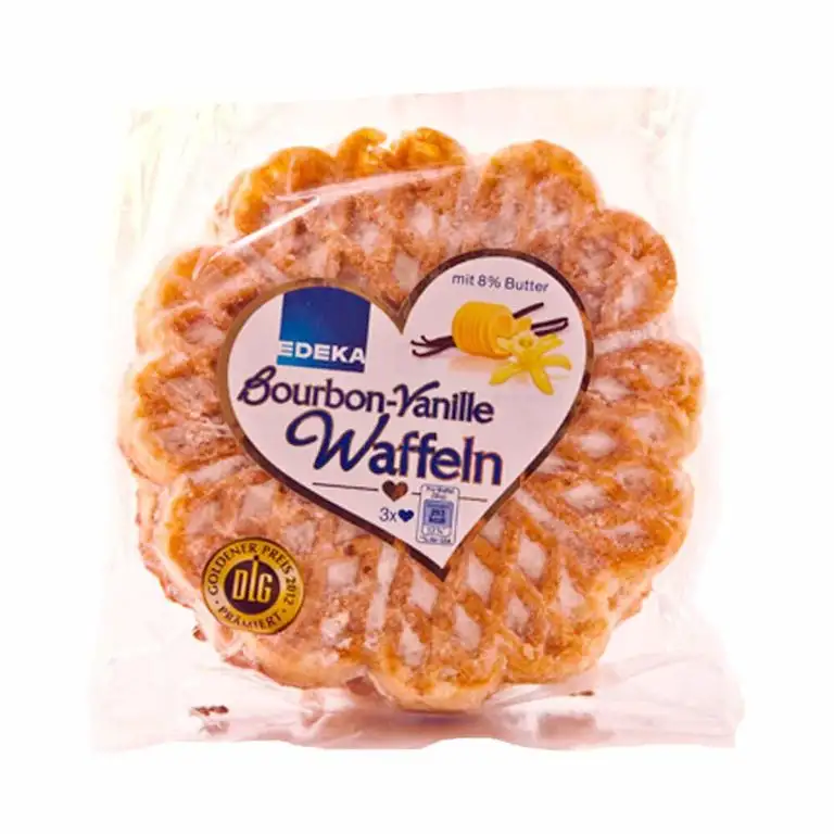 Edeka Bourbon - Vanille Waffeln 165 g