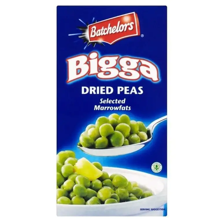 Batchelors Bigga getrocknete Erbsen (250 g) - Packung mit 6