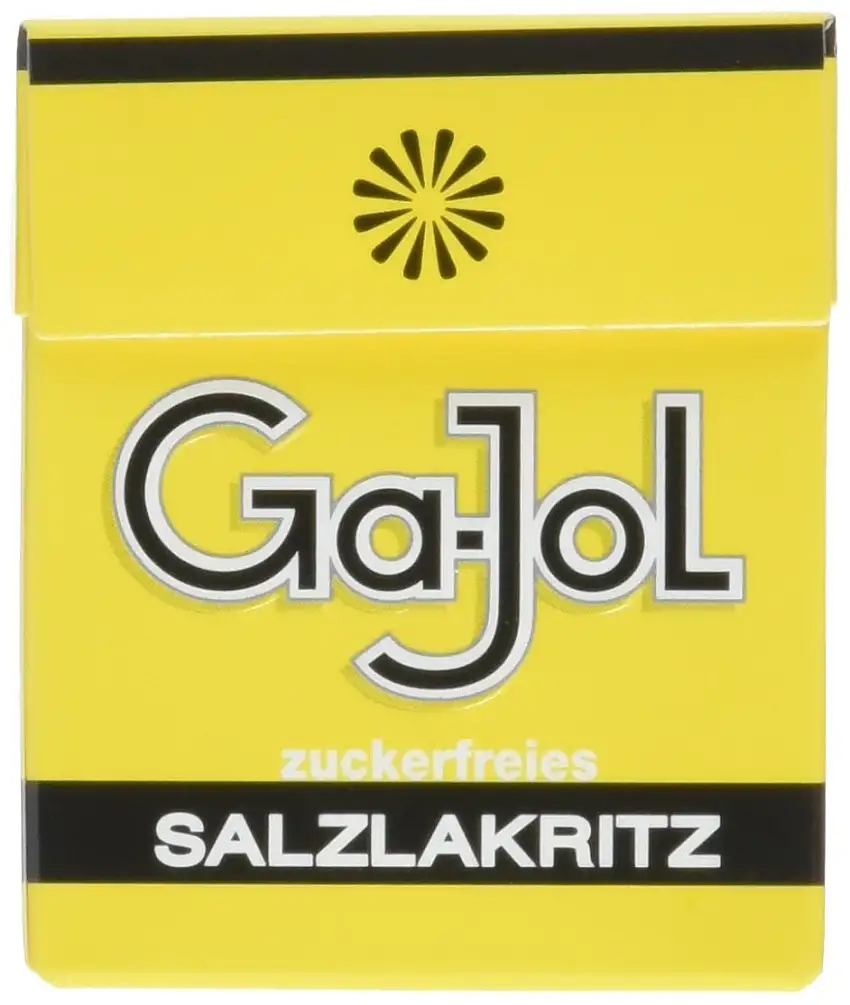 Ga-Jol zuckerfreie Salzlakritze, 48er Pack (48 x 20 g Packung)