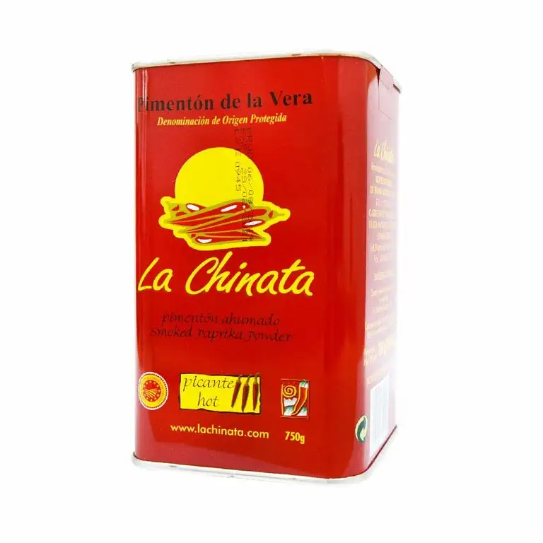 Paprikapulver - Pimenton de la Vera D.O.P, geräuchert, scharf, la Chinata, 750g