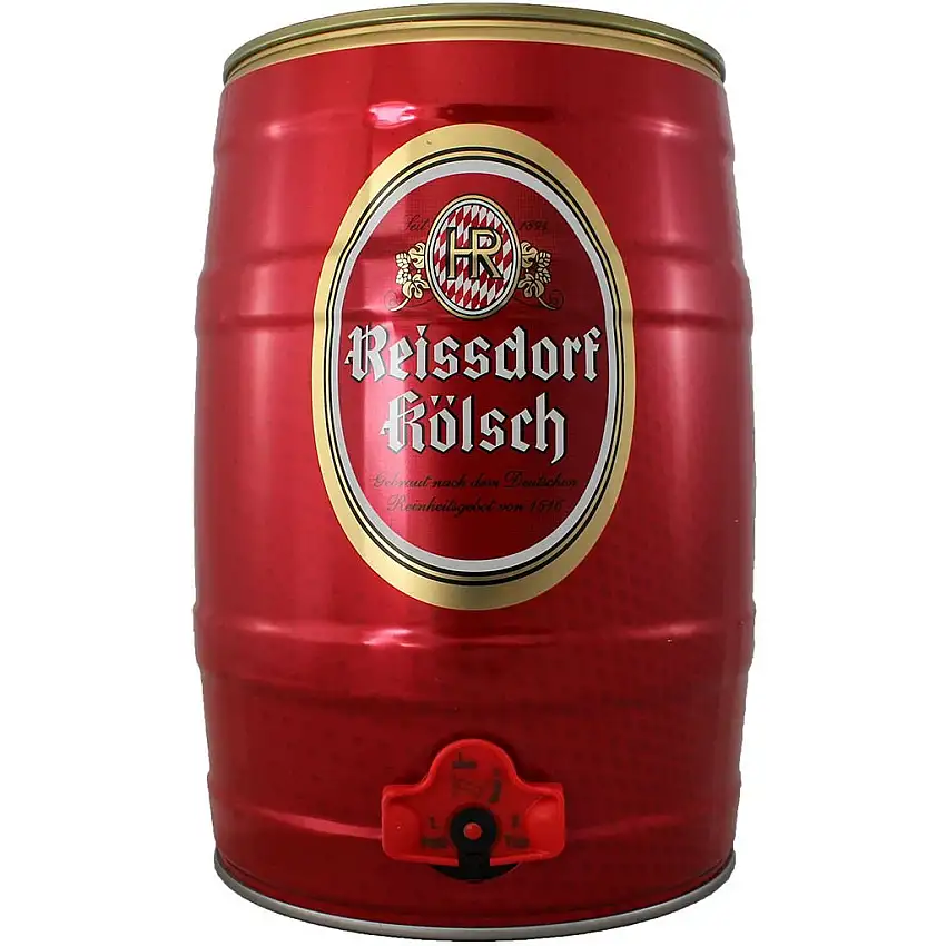 Reissdorf Kölsch Partyfass Radler MEHRWEG (1 x 5.0 l)
