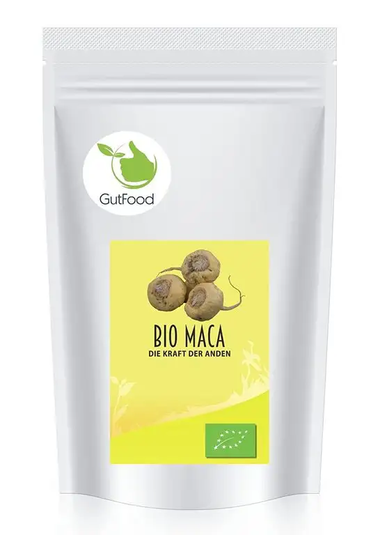 Golderner Zweig naturreines BIO Maca gemahlen, 1000 g