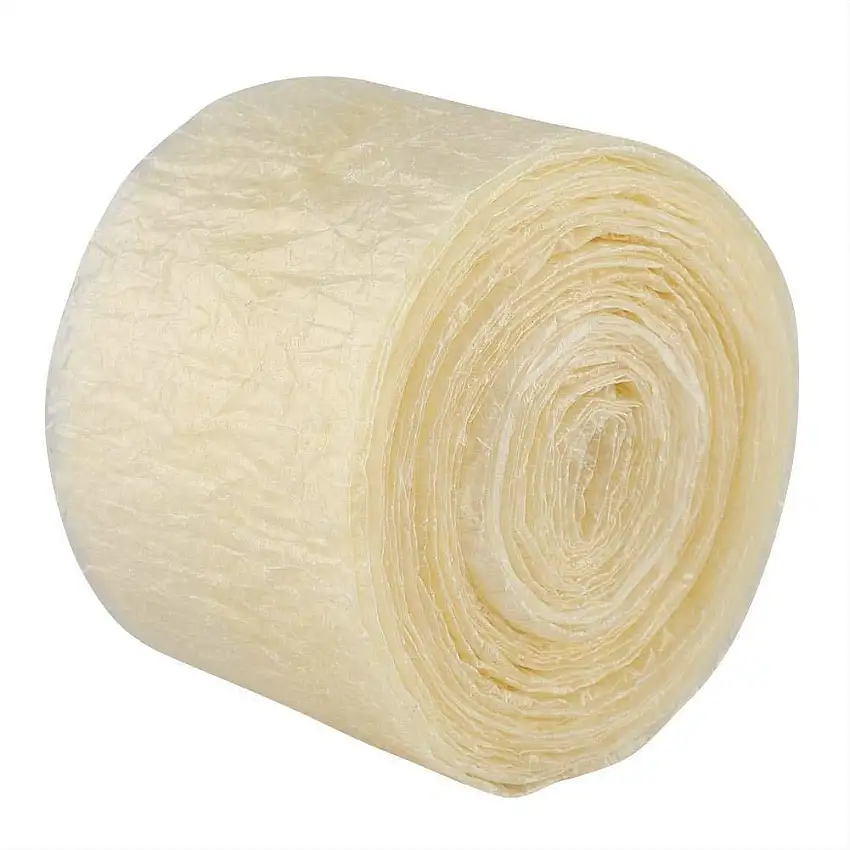 Rockyin 2-lagig Edible Drying Wursthülle for flavorous hausgemachte Würste Ham 8m