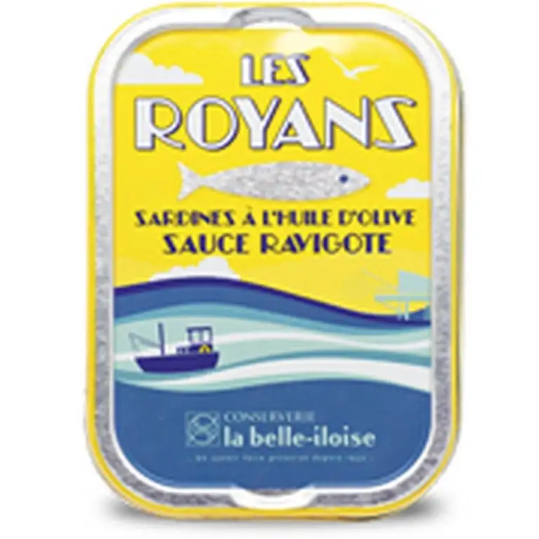 Sardinen mit Olivenöl Ravigote Sauce 115g. La Belle Iloise