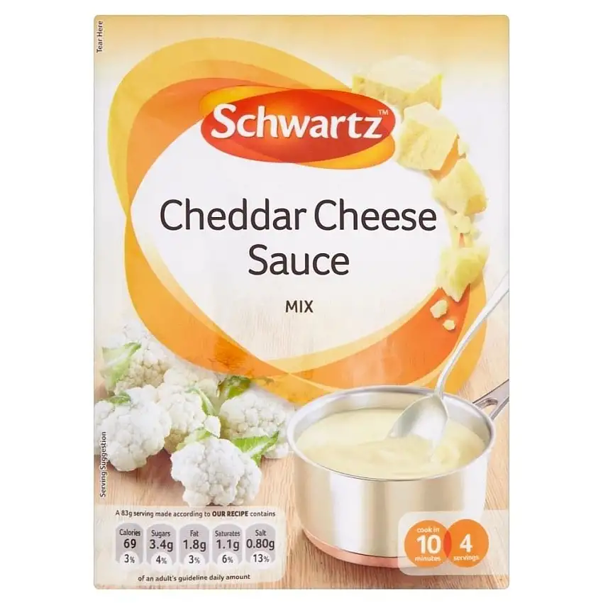 Schwartz Cheddar-Käse-Sauce Mix (40 g) - Packung mit 6