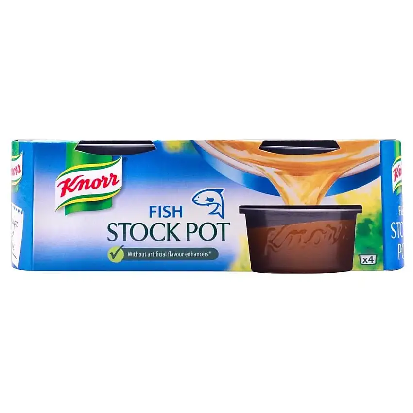 Knorr-Fische Stock Pot (4x28g) - Packung mit 2