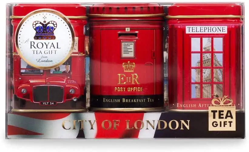 Exlusive englischen Tees - City of London, 3 x 25g Mini Dosen Tea Selection-Pack